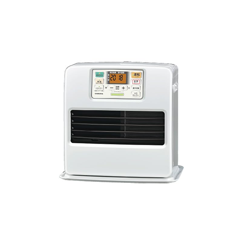 Amazon | コロナ STシリーズ 石油ファンヒーター パールホワイト 木造