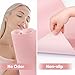Subay Nail Art Table Mat, (MAT ONLY) Soft Microfiber PU Leather Nail Hand Rest for Nail Arm Rest Cushion, Foldable Nail Art Rest Pillow Manicure Pad Desk Mat - Pink