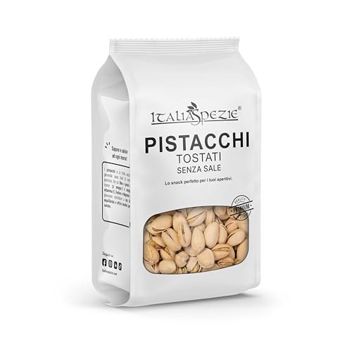 Pistacchi in Guscio Tostati non salati 500g - Italia Spezie