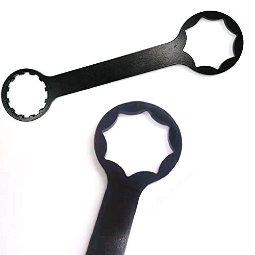 Mountain Bike Fork Removal Wrench Gear Double Ended Wrench Bicycle Octagonal Wrench Bike Repair Maintain Modification Tools for XC, RST Fork