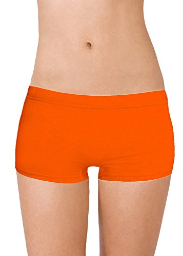 Image of Selfcare Women Soft Cotton Sinker Mid Waist Boyshorts Panties with Concealed Elastic Panel Pack of 3