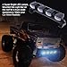 HobbyPark RC Car Light Bar Kit 4 LEDs Body Shell Roof Lights for 1/10 RC Crawler Car Truck Accessories