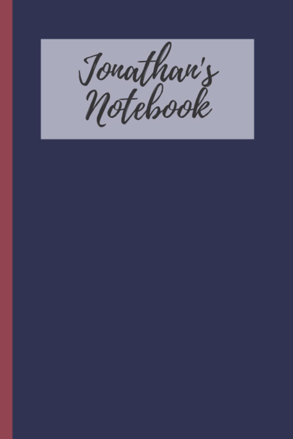 Jonathan's Notebook: For the Jonathan in your life!