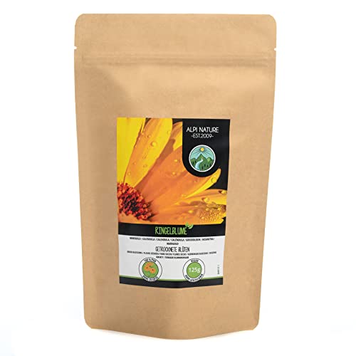 Fiori di calendula (125g), tè di calendula, fiori