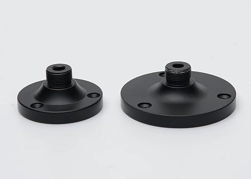 Miniatura 6 de Soporte de micrófono para montaje de pared de podio con brazo flexible de cuello de cisne de 6 pulgadas, base de contrapeso de 6 pulgadas, soportes