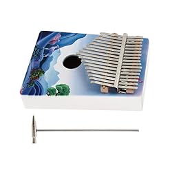 BIENKA 1 Ensemble d’instruments de Musique Kalimba Thumb Piano à 17 Touches avec Outils Piano - Les Beatles, Paul McCartney, John Lennon, RIngo Starr, George Harrison