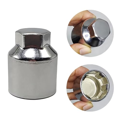 Image of Wheel Locking Nut Key Compatible with Land Rover 4PT Anti-Theft Screw, External Tooth Anti Theft Screw Socket, Wheel Lock Nut Remover Adapter, Wheel Anti-Theft Lug Nut Removal Tool