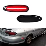 Tonsya For 1996-1999 Ford Taurus 1996-1999 Mercury Sable 2002-2005 Ford Thunderbird Rear Bumper Side
