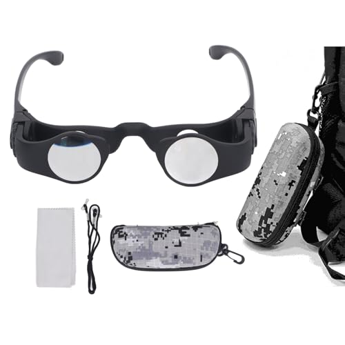 Binoculares 8X para pesca con lentes ópticos HD miniatura 6