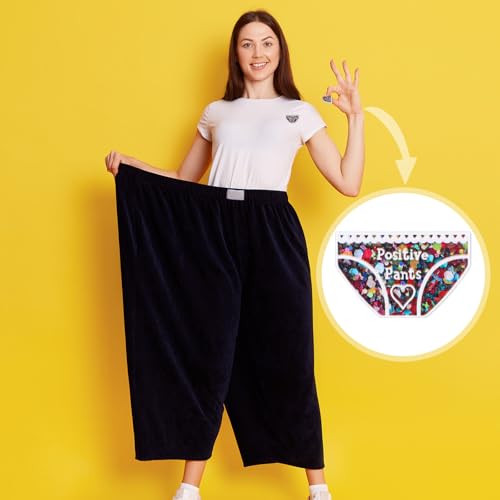 Image of 30 Sets Positive Pants Funny Pins Bulk, Graduation Gifts Funny inchPut on Big Pants inch Brooch Badge Set with Motivational Cards & Organza Bags for Girls Women Kids