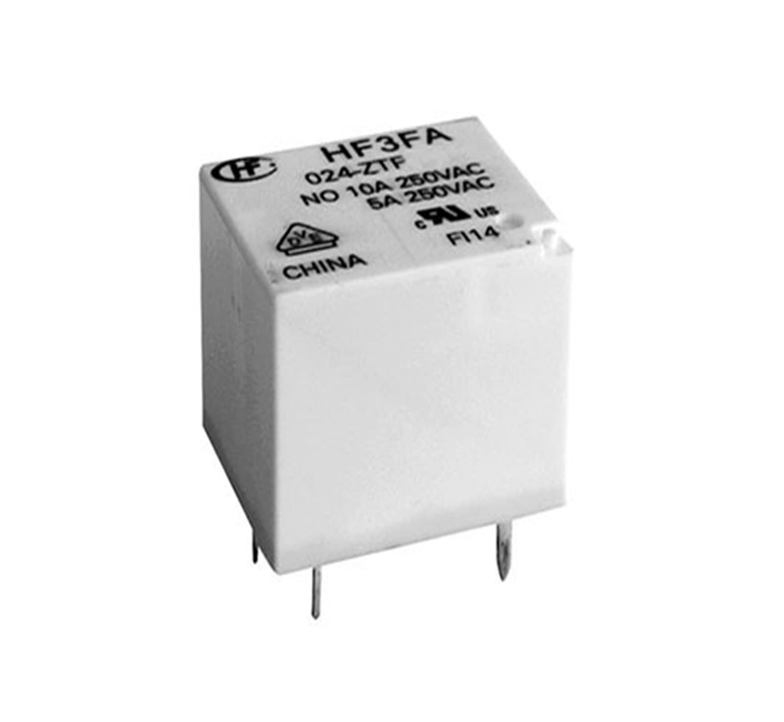 Relais HF3FA-012-HST TVH 10A 4PIN composant électronique de rechange PCB