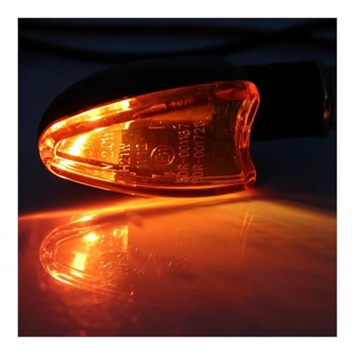 Intermitentes de moto para solucionar fallos de luz trasera universal 12V lámpara ámbar 5