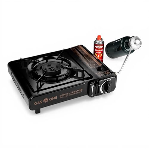 GasOne 10,000 BTU Dual Fuel Camp...