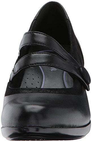 Aravon Women's Lexee Mary Jane Dress Pump, Black Leather, 10 #TOP1