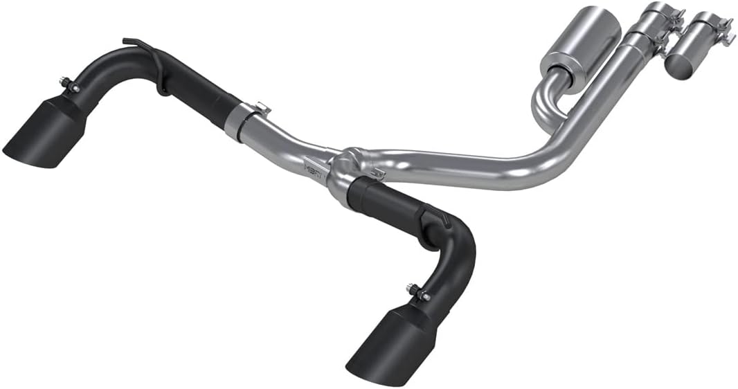 MBRP 2021+ Ford Bronco Sport (1.5L / 2.0L EcoBoost) 2.5in Res-Back Exhaust - Dual Rear - Black