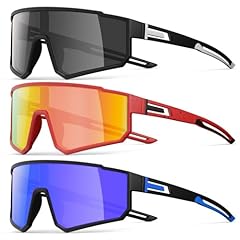 3 Pack-black Gray/Red Red/Blue Black-w12