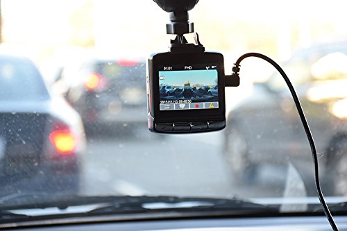 Ivation S18 Car Dash Cam 1080P Hd Video & Audio Recorder, Wide Angle Multi-Glass Lens W/Infrared Filter, Motion Detection, G-Sensor, Low Light Wdr/Hdr Dashcam, Best Dashboard Camera For Car & Truck #TOP3