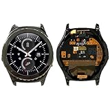 CHENYAN LCD Screen and Digitizer Full Assembly with Frame for Samsung Galaxy Gear S2 Classic SM-R732