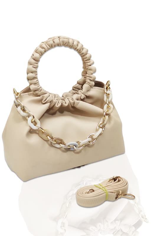 MaFs Shoulder Bag For Women Stylish Ladies Sling Bag Purse, Cream (B0BFNJH754) Amazon Price History, Amazon Price Tracker