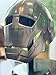 IOTC ARMOURY Medieval Iron Man Helmet Replica Combat Skull Armor Helmet Costume Props Skull Armour Helmet, adult, Silver