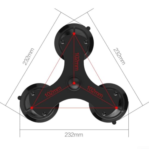 Kit de ventosa con rótula para cámaras DSLR y focos de iluminación 4