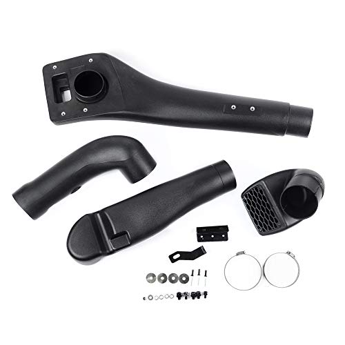 Black Air Ram Snorkel Intake Kit Compatible with Toyota FJ Cruiser 1GRFE 4.0Litre V6 Petrol 2006-08
