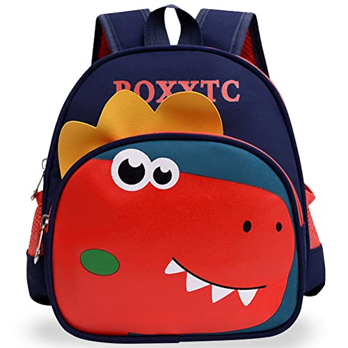 SFODTN Dinosaurio Kinderrucksäcke, Süßer Rucksack, Kindergarten Rucksack,Animal Dinosaurio Rucksack, für Kinder für Kinder Junge Mädchen Cartoon Dinosaurio Rucksack Cover