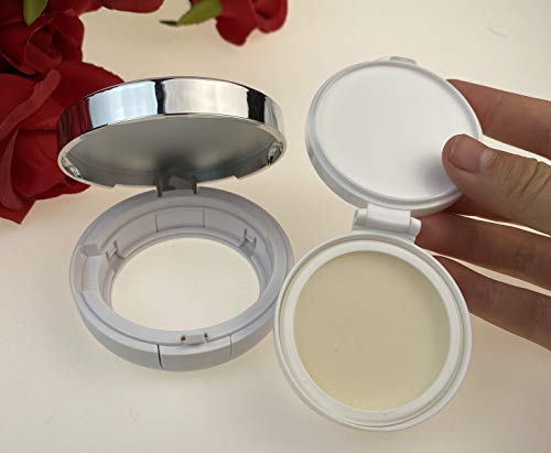 ASTRQLE Estojo de almofada de ar para maquiagem portátil de 15 ml, vazio, luxuoso, com enchimento em