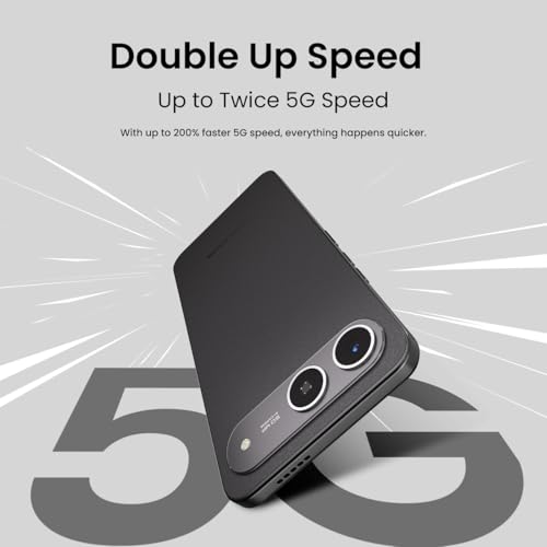 Image of Tecno Spark GO 5G (Ink Black, 4GB+128GB) | Slimmest Smartphone with 6000mAh Battery | Ella AI with Indian Languages Support* | IP64 Dust and Water Resistant