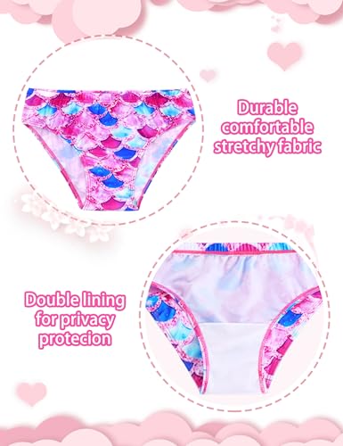 Image of Girls Rash Guard Swimsuit Two Pieces Adorable Swimswear Quick Dry Bathing Suit Long Sleeve