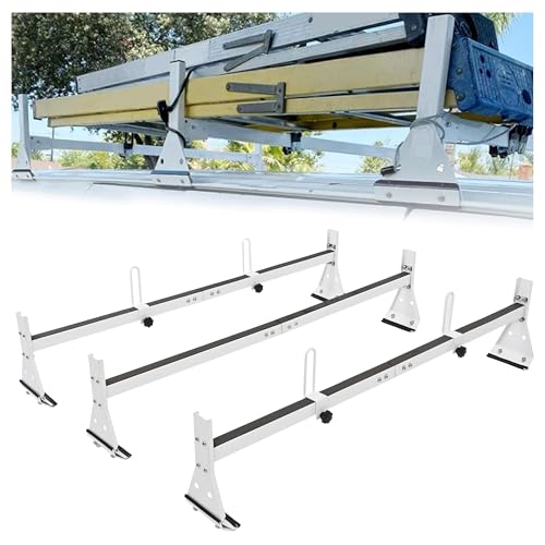 ECOTRIC 59in Roof Rack for Chevy Express Vans 850LBS Steel