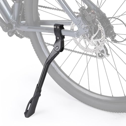 optrcn Adjustable Bike Kickstand for Fuji Gran Fondo 1.3 Cross Declaration Sport Rakan, Non-Slip Aluminum Rear Side Bicycle Stand, Road Mountain Bike Kickstands, for 24-29 Inch Bicycle Kickstands