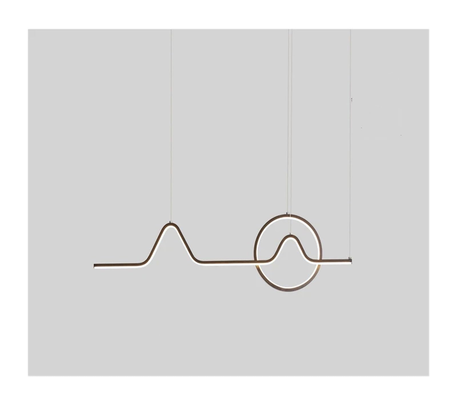 Lustre de créateur chic finitions dorées pour grand salon