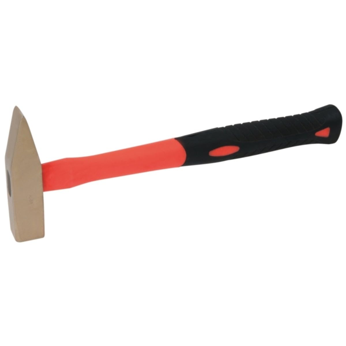 KS Tools 963.2020 Martillo de bola BRONZEplus 400 g, con mango de fibra de vidrio