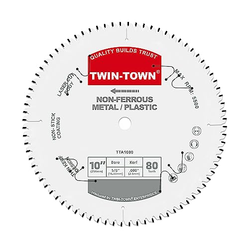 TWIN-TOWN 10-Inch 80 Tooth