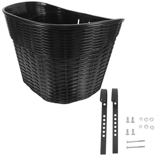 Panier de vélo vintage à grande capacité de charge avec accessoires de montage inclus