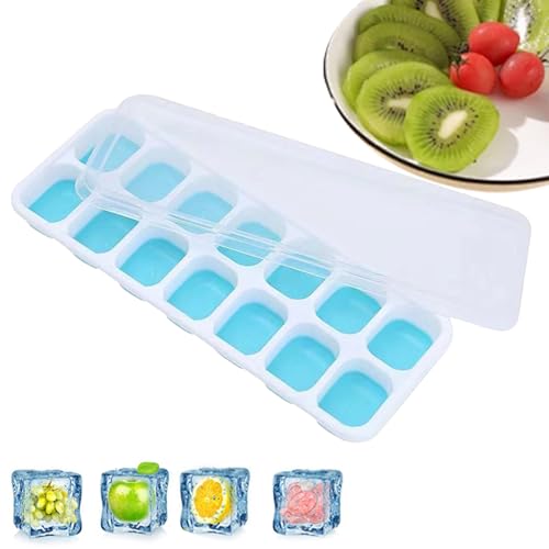 Whisky - de hielo - Masto para cubitos de hielo para cócteles | Bandeja de cubo de hielo con whisky, máquina de limpieza sin fin fácil, bandeja para moldes para hielo 14 Grigl