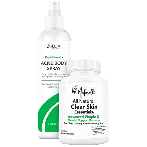Acne Vitamin Supplements & Acne Body Spray