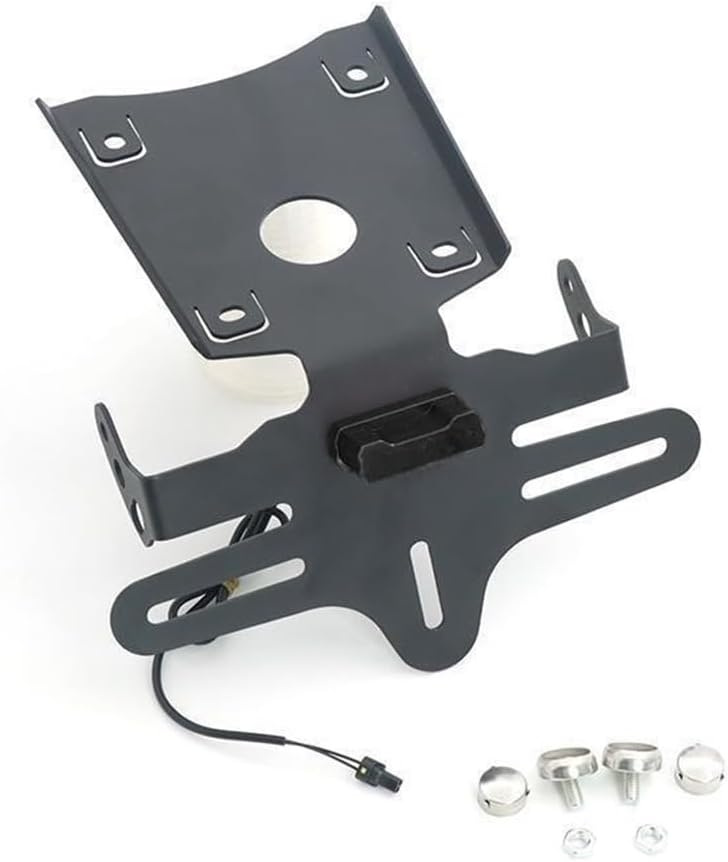 For QJMOTO QJ550S 550 Motorcycle Rear License Plate Frame Short Tail License Plate Frame Motorcycle