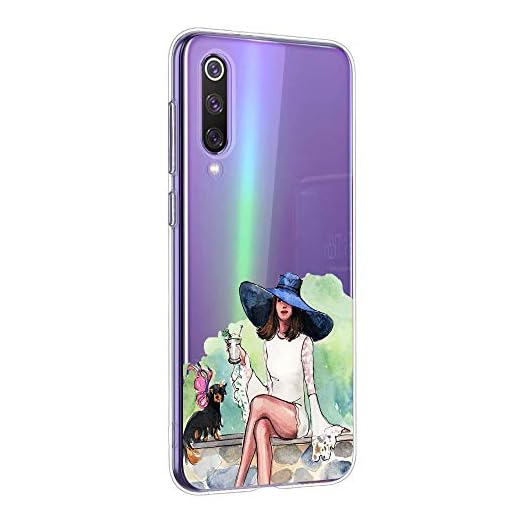 Oihxse Funda Compatible con Samsung Galaxy S10 Lite/A91, Carcasa Transparente TPU Silicona Gel Ultra Fina Suave Protección Flexible Lindo Dibujos Anti-rasguños Caso Cubierta (A1)