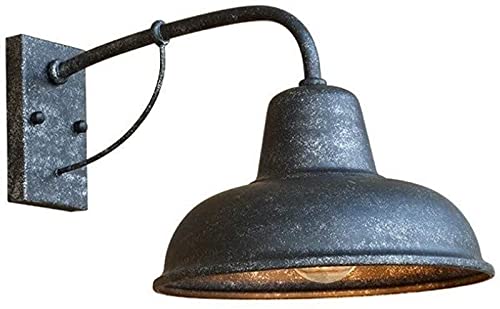 Applique murale extérieure étanche E27 en fer bronze pour terrasse