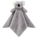 Doindute Baby Gray Koala Soft Stuffed Animal Security Blanket, Plush Koala Character Lovey Blanket, Baby Shower/Nursery Gift, Newborn Infant Toddler Snuggle Blankie for Girls Boys, 14 Inches