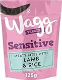 Wagg Sensitive Meaty Bites Lamb & Rice Dog Treats 125g (Pack of 7) - Oven Baked