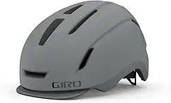 Capacete de Ciclismo Urbano Adulto Giro Caden, Matte Grey (2020), Large (59-63 cm)