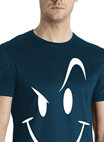 Image of ADRO Men's Solid Regular Fit T-Shirt