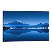 心が落ち着く明るいブルー▲『青い空に白い富士山』がんどうあつし油絵画額付寒色冷静 心が落ち着く明るいブルー△『青い空に白い富士山』がんどうあつし油