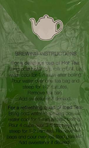 Miniatura 3 de Trader Joes Green Tea, una caja de 48 bolsitas de té, caliente o frío