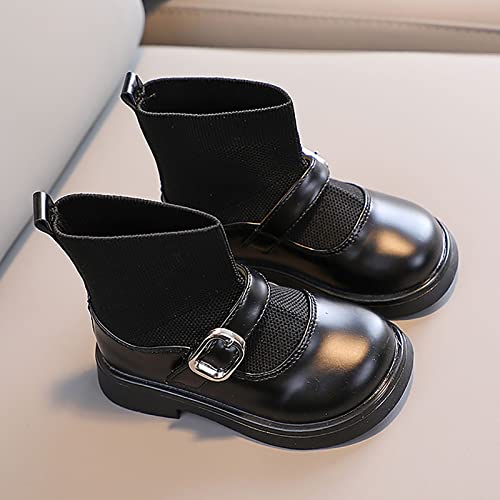 Toddler Girls Booties Little Kid Shoes Short Boots Girls Ankle Boots Heel Booties for Girls3