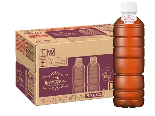 【タイムセール】【クーポンで5％OFF＋5％OFF】1本あたり！アサヒ飲料 アサヒ ルイボスティー ラベルレスボトル 500ml×24本！(定期おトク便＋画面内クーポン適用時)