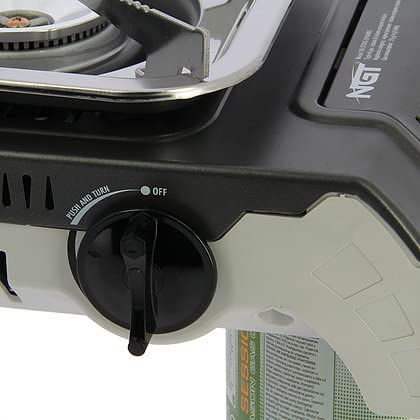NGT Gaskocher klappbar 2,4 kW Piezo-Zündung Gewicht 1850 g Art. OD-STOVE-DYNAMIC